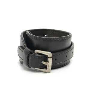 LOUIS VUITTON M66500 Bracelet-Force Monogram bangle belt Bangle Leather Brown